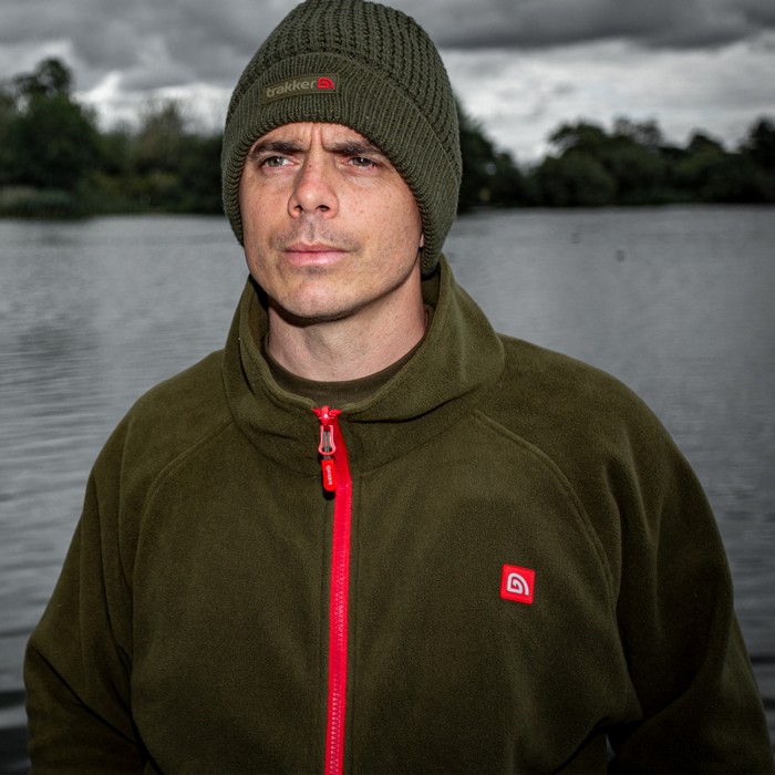 Trakker Core 3-Piece Winter Fishing Suit In Use 9