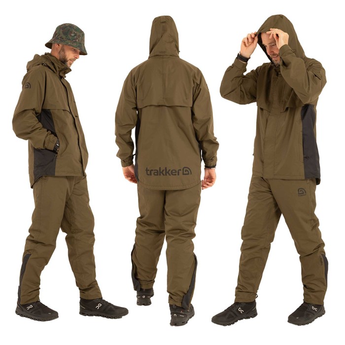 Trakker CR Downpour Jacket In Use 2