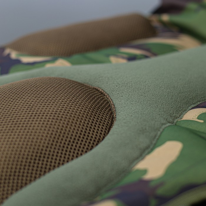 Trakker DPM Transformer Fishing Chair Close Up Material