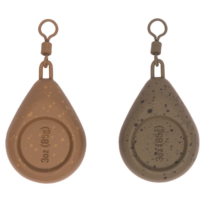 Trakker Flat Pear Swivel Leads 1