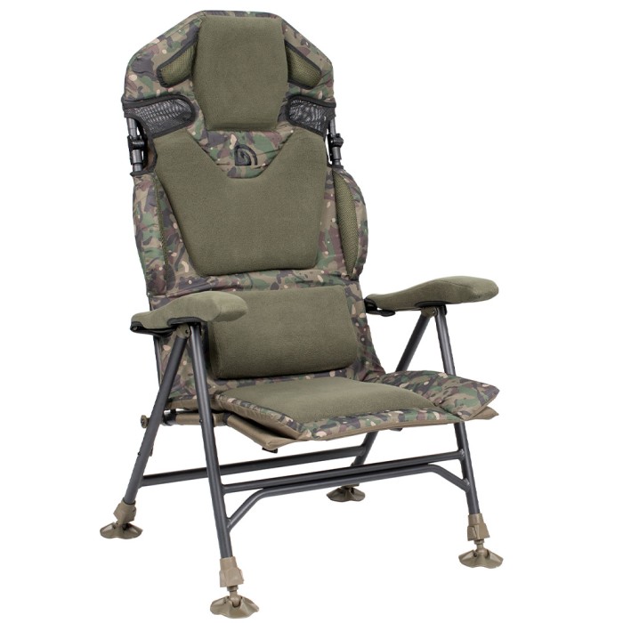 Trakker Levelite Longback Recliner Chair Camo 5