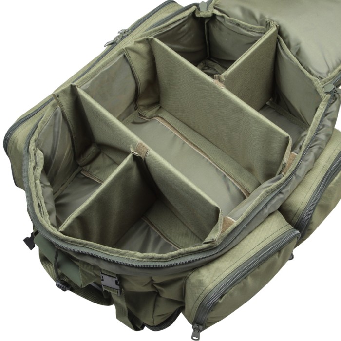 Trakker NXG 50 Ltr Fishing Rucksack Inside