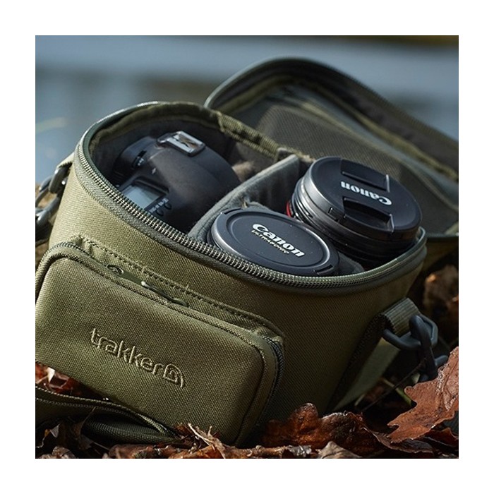 Trakker NXG Camera Fishing Bag In Use