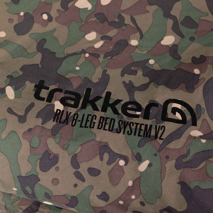 Trakker RLX 6 Leg Camo Bed System Close Up 3