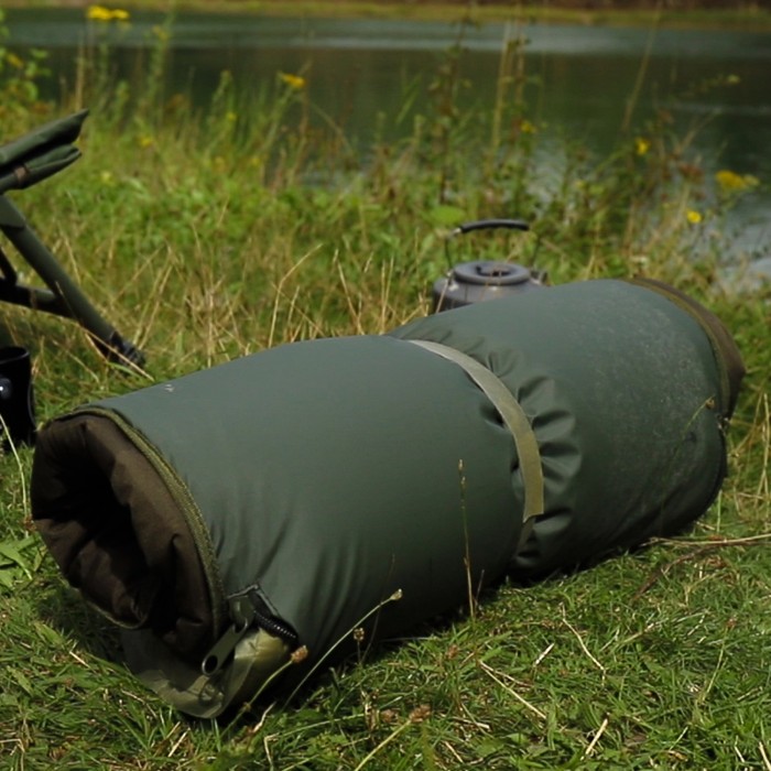 Trakker Sanctuary Self Inflating Crib In Use