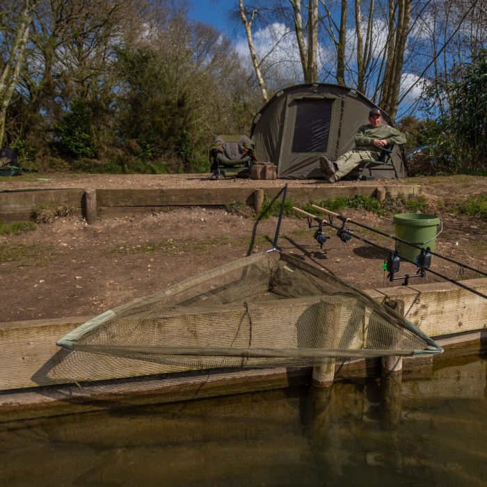 Trakker Sanctuary T3 Landing Net Lifestyle 
