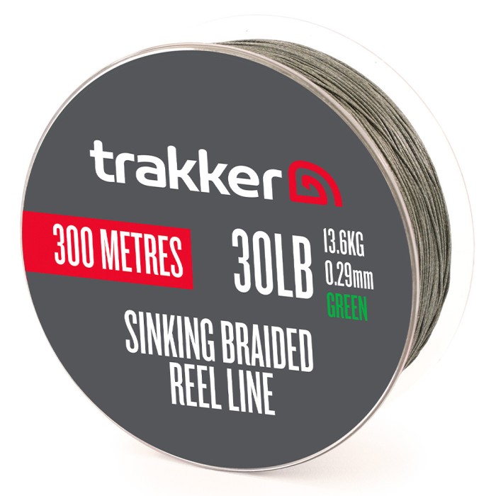 Trakker Sinking Braided Reel Line 300m 30lb