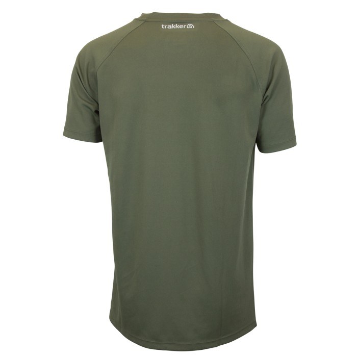 Trakker Fishing T-Shirt with UV Sun Protection Back