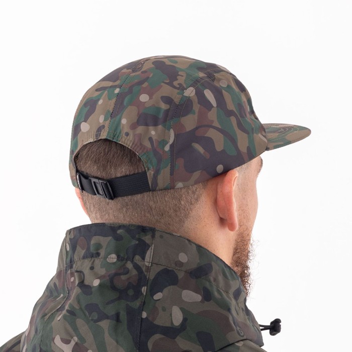 Trakker TechPro Camo 5 Panel Cap In Use 3