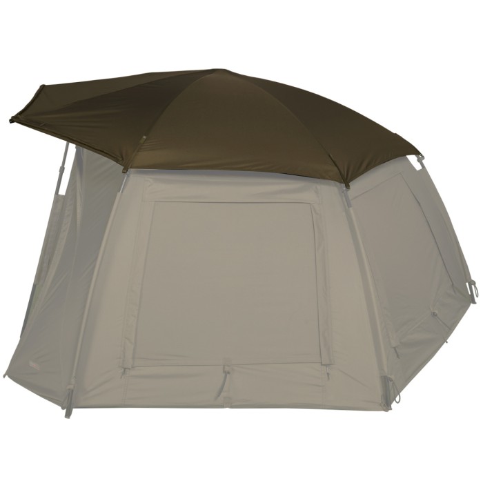 Trakker Tempest 100 Brolly Aquatexx EV 1.0 Skull Cap Side