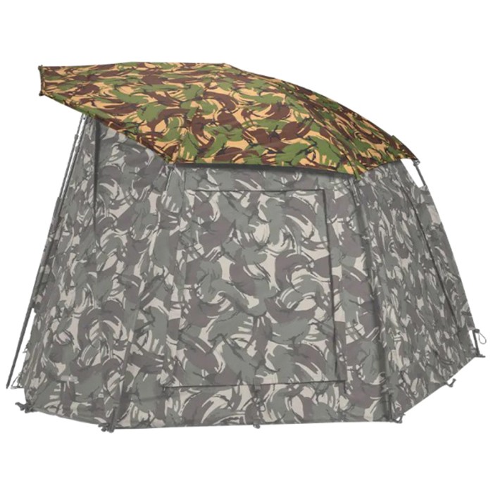 Trakker Tempest 100T DPM Brolly Aquatexx EV Skull Cap 1