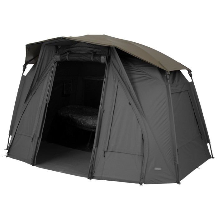 Trakker Tempest RS 100 Bivvy Skull Cap Attached Side On View