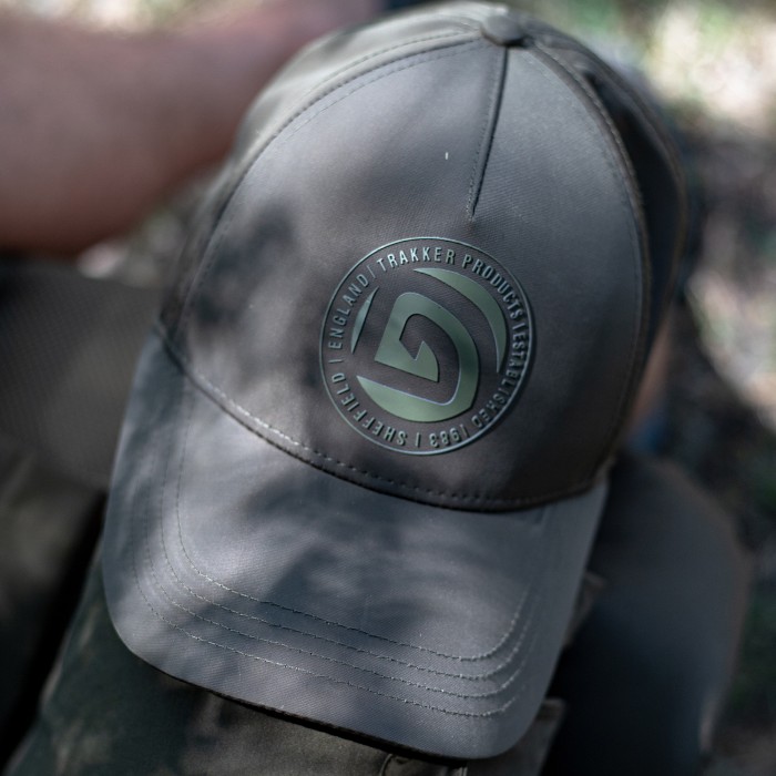 Trakker Water Resistant Fishing Cap In Use 1