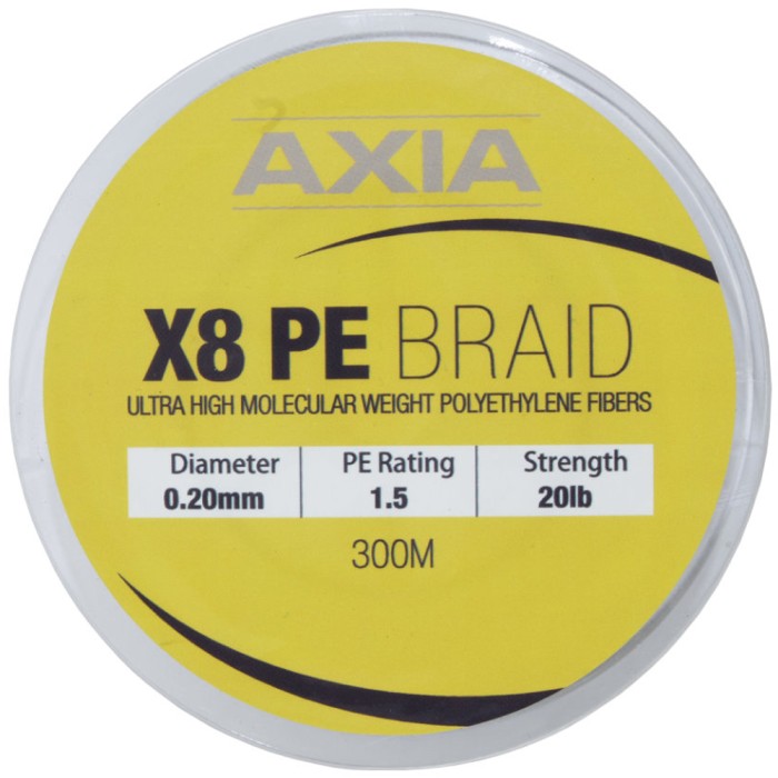 Tronixpro Axia X8 PE Braid 300m Moss Green