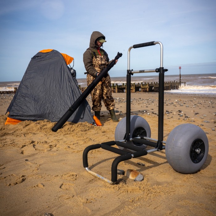 Tronixpro Beach Trolley in Use 