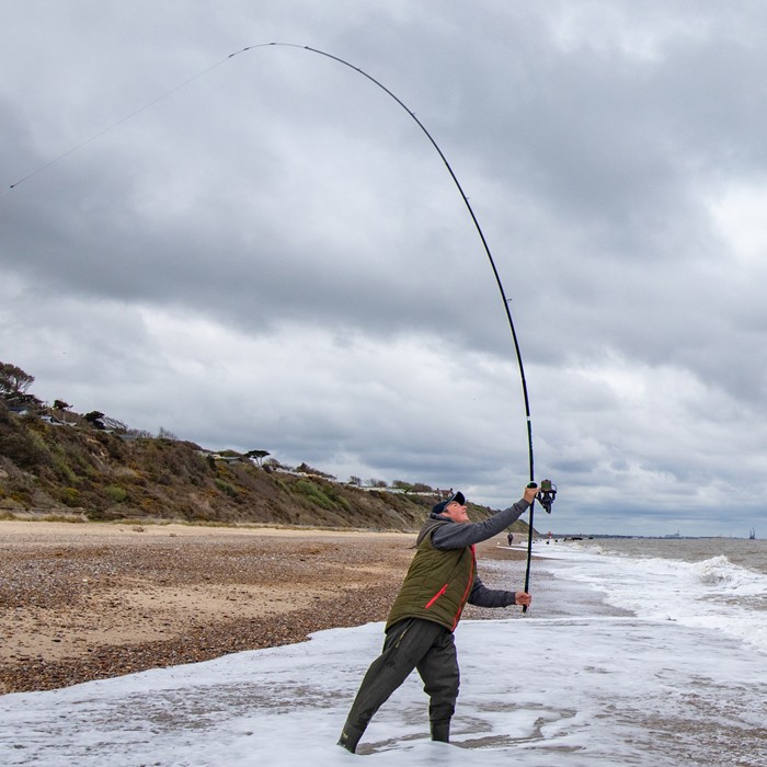 Tronixpro Guerilla Surf Fishing Rods In Use 2