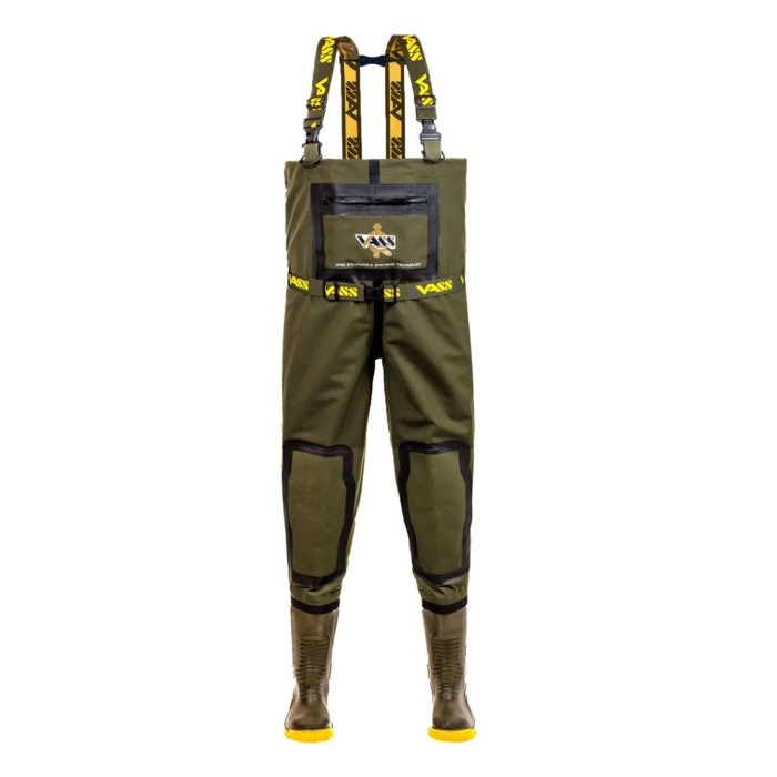 Vass-Tex 3300-70E Breathable Chest Waders Khaki