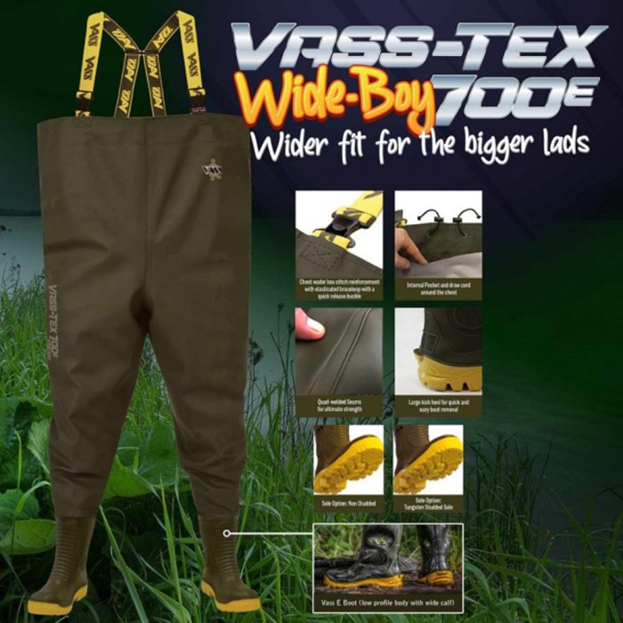 Vass 700E Wide-Boy Chest Wader 2