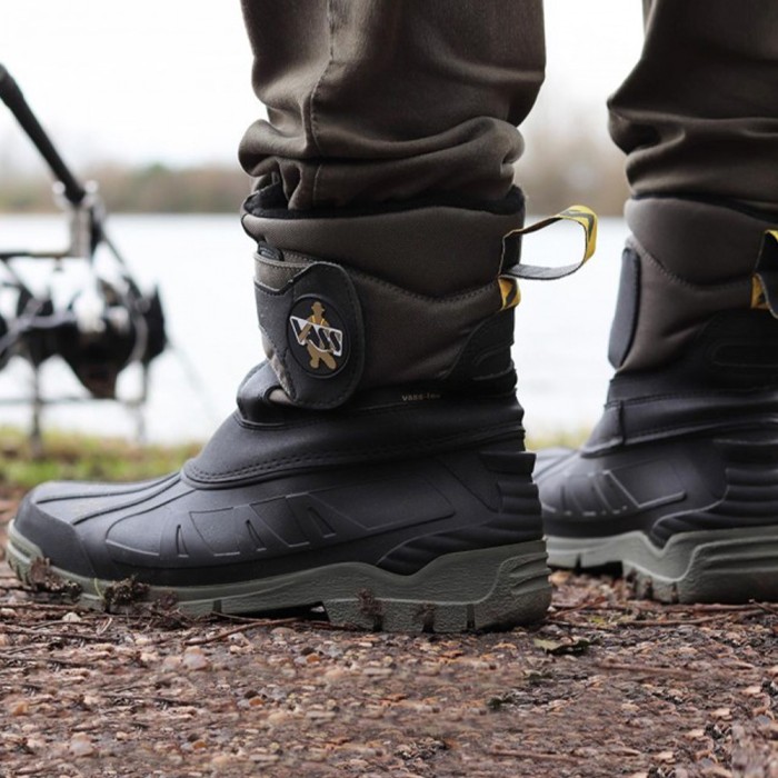 Vass All Season Green / Black Boots In Use 2