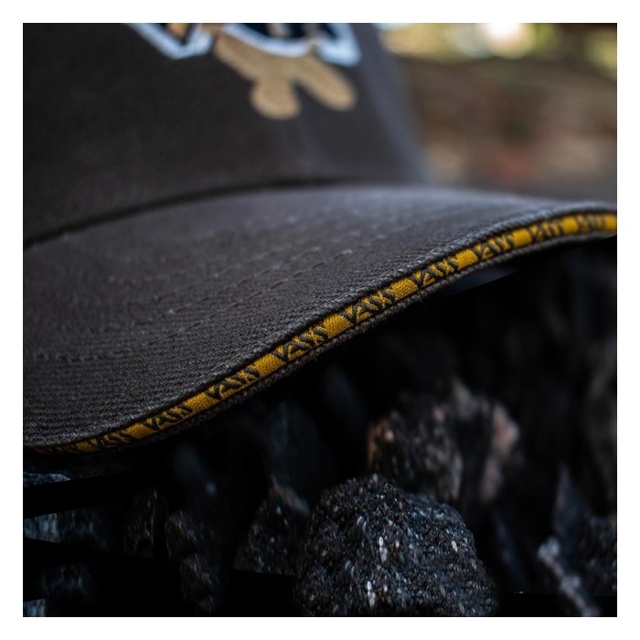 Vass Brushed Cotton Cap Black 2