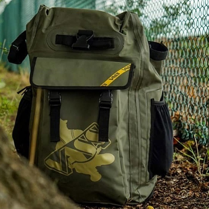 Vass Dry Fishing Ruck Sack Edition 3 Khaki Close Up 3