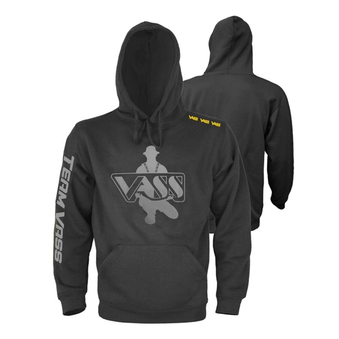 Vass Classic Printed Black Team Vass Hoodie