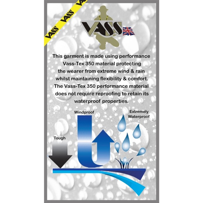 Vass Team Vass 350 Winter Lined Heavy Duty Waterproof Bid & Brace Info
