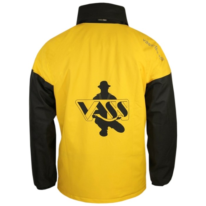 Vass Team Vass 350 Winter Lined Heavy Duty Waterproof Jacket Back