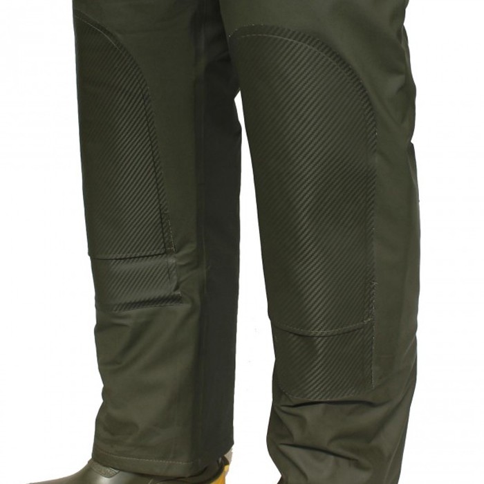 Vass Team Vass Winter Khaki Edition 4 Fishing Bib & Brace Knees