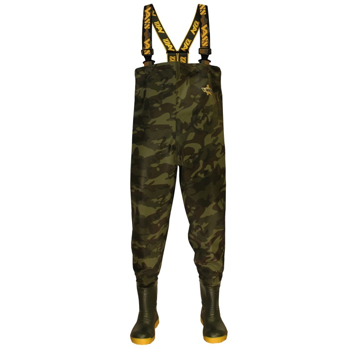 Vass Tex 355 Camo Lightweight Waders Non Studded