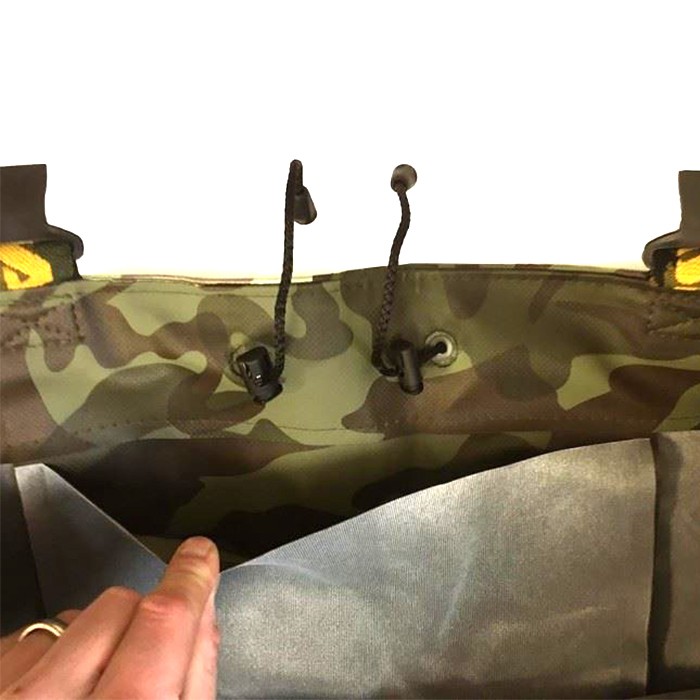 Vass Tex 405 Lightweight Camo Chest Fishing Waders - Non Studded 2