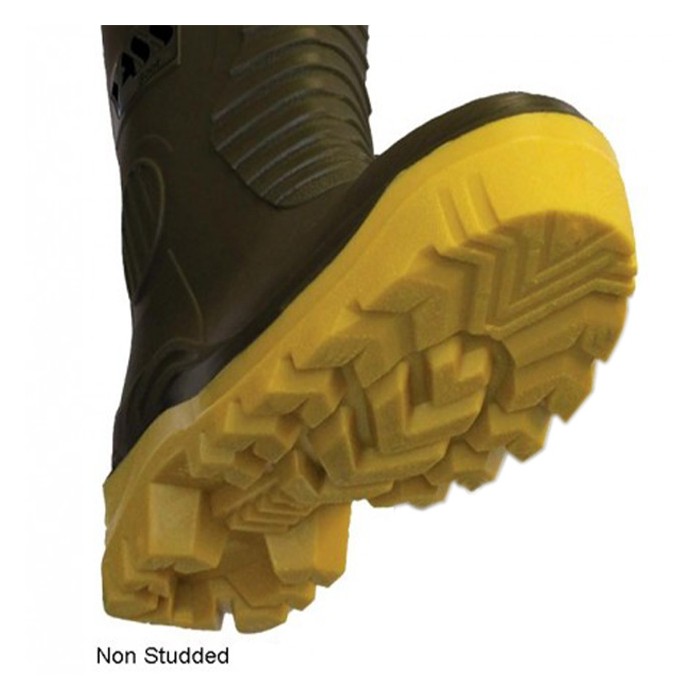 Vass-Tex 785 Heavy Duty Camo Chest Wader Non-Studded Close Up Boot 1