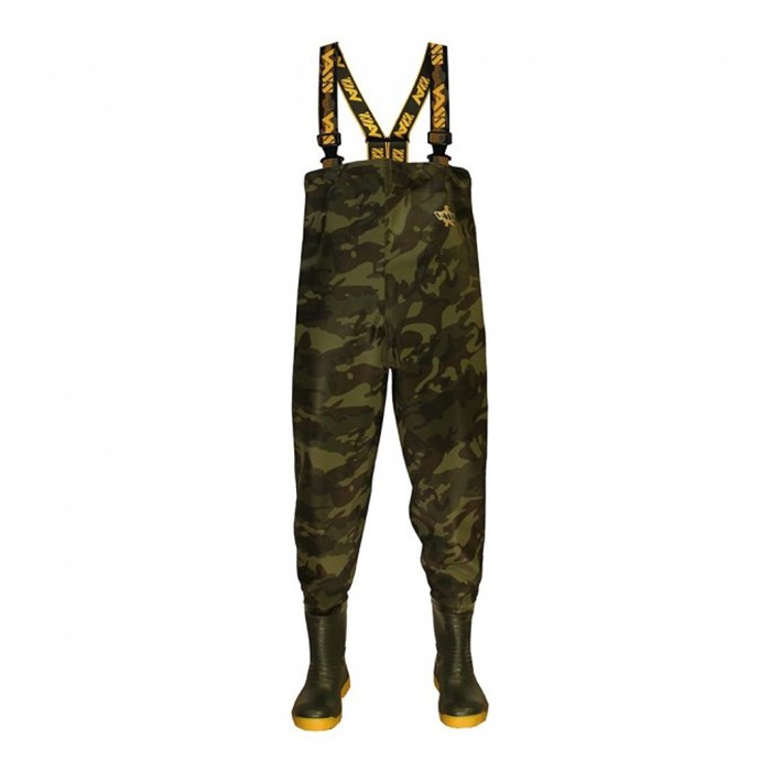 Vass-Tex 785 Heavy Duty Camo Chest Wader Non-Studded