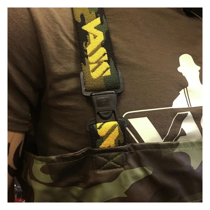 Vass-Tex 785 Heavy Duty Camo Chest Wader Non-Studded Close Up 2