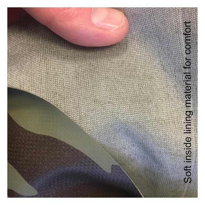 Vass-Tex 785 Heavy Duty Camo Chest Wader Non-Studded Close Up 5