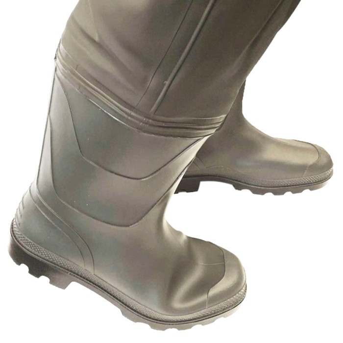 Vass-Tex 650 Series Chest Fishing Wader Close Up Boots