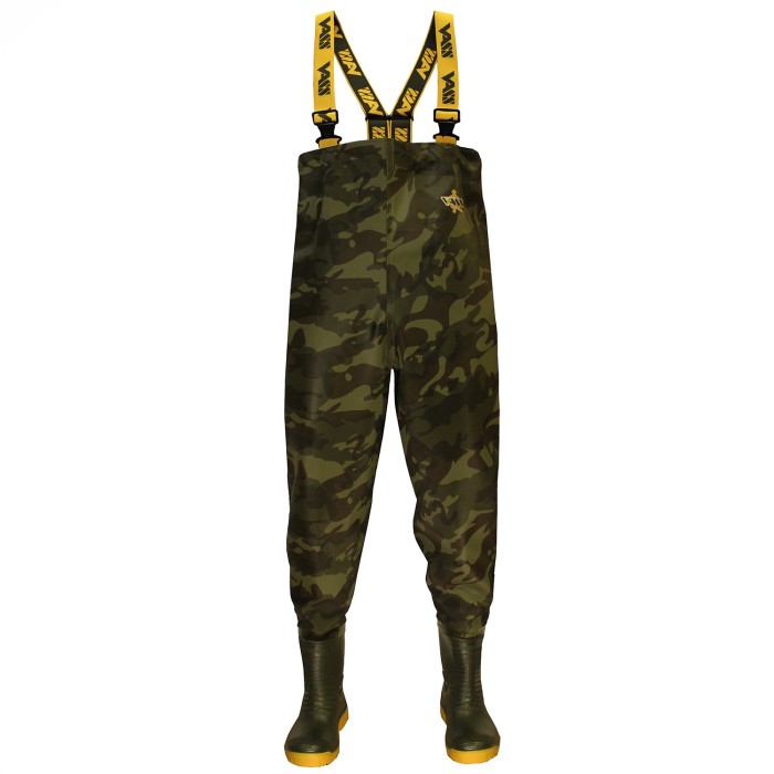 Vass VC800 Camo Chest Waders