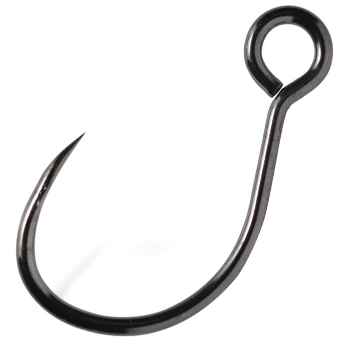 VMC 7237B - Light Inline Single Barbless Hooks BN