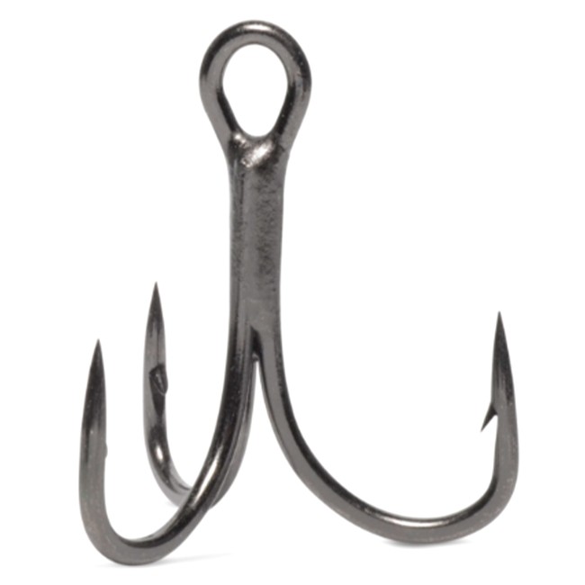 VMC 7554 Hypercut 2X Strong Treble Hooks - Black Nickel