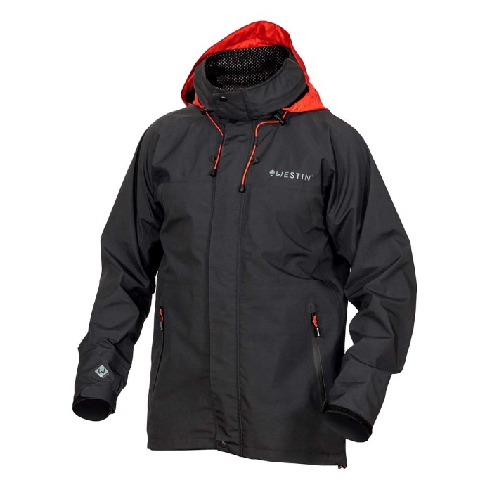 Westin W6 Rain Jacket - Steel Black