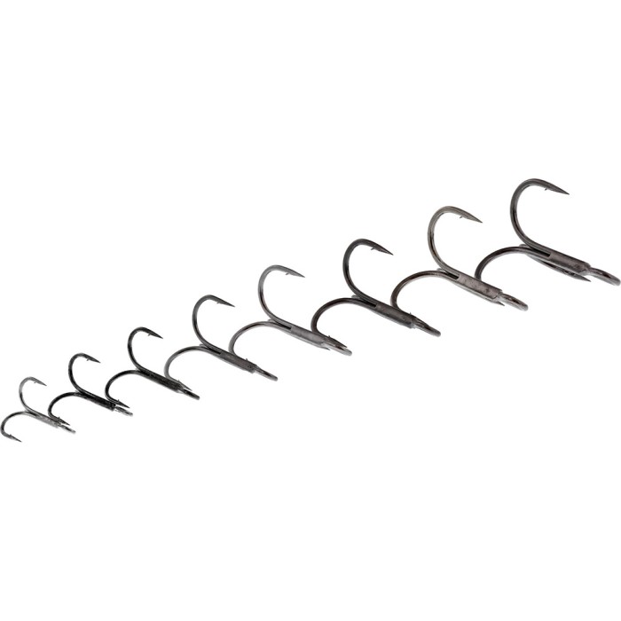 Westin Black Nickel Treble Hooks 1