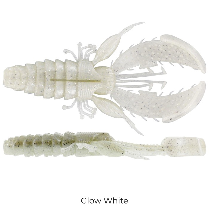 Westin CreCraw Creaturebait Lures 8.5cm Glow White