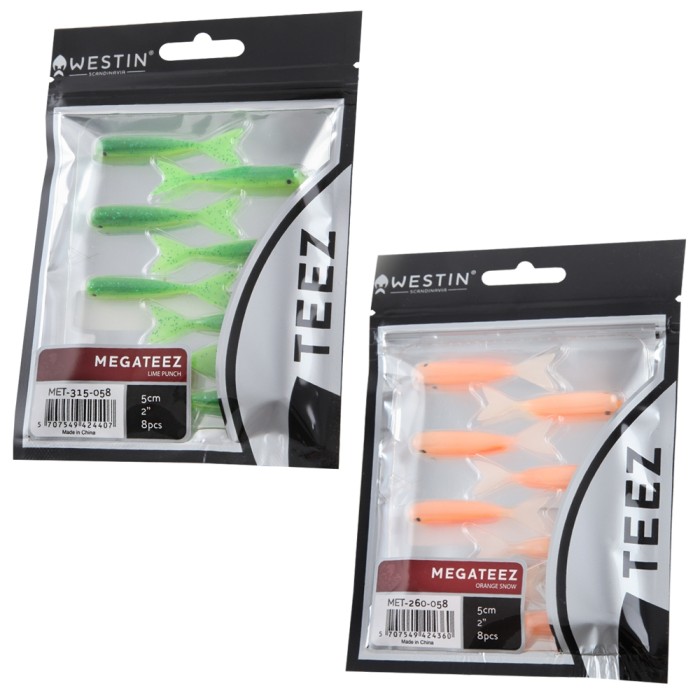 Westin Lures MegaTeez 5cm Packet 
