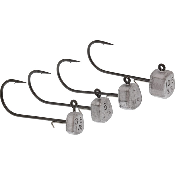 Westin Ned Black Nickel Jig Heads 1