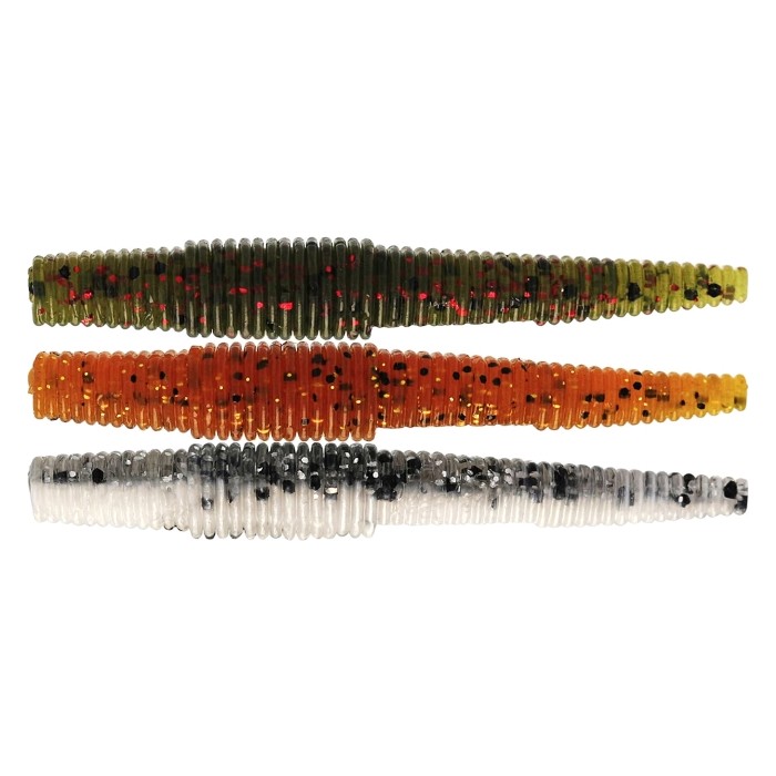 Westin CreCraw Slim 5,5 Cm Esche Gomma Per Pesca, 6 Pezzi Colorati