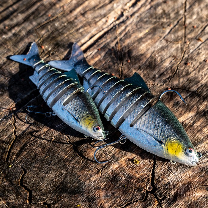 Westin Ricky The Roach Multi Jointed R2F Sinking Lure - AD Headlight