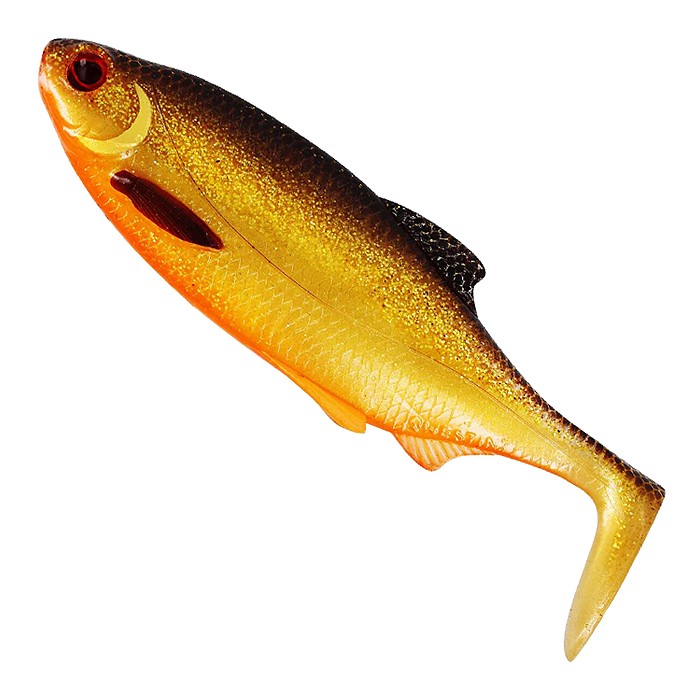 Westin Ricky The Roach ShadTail Lure Single - Gold Rush