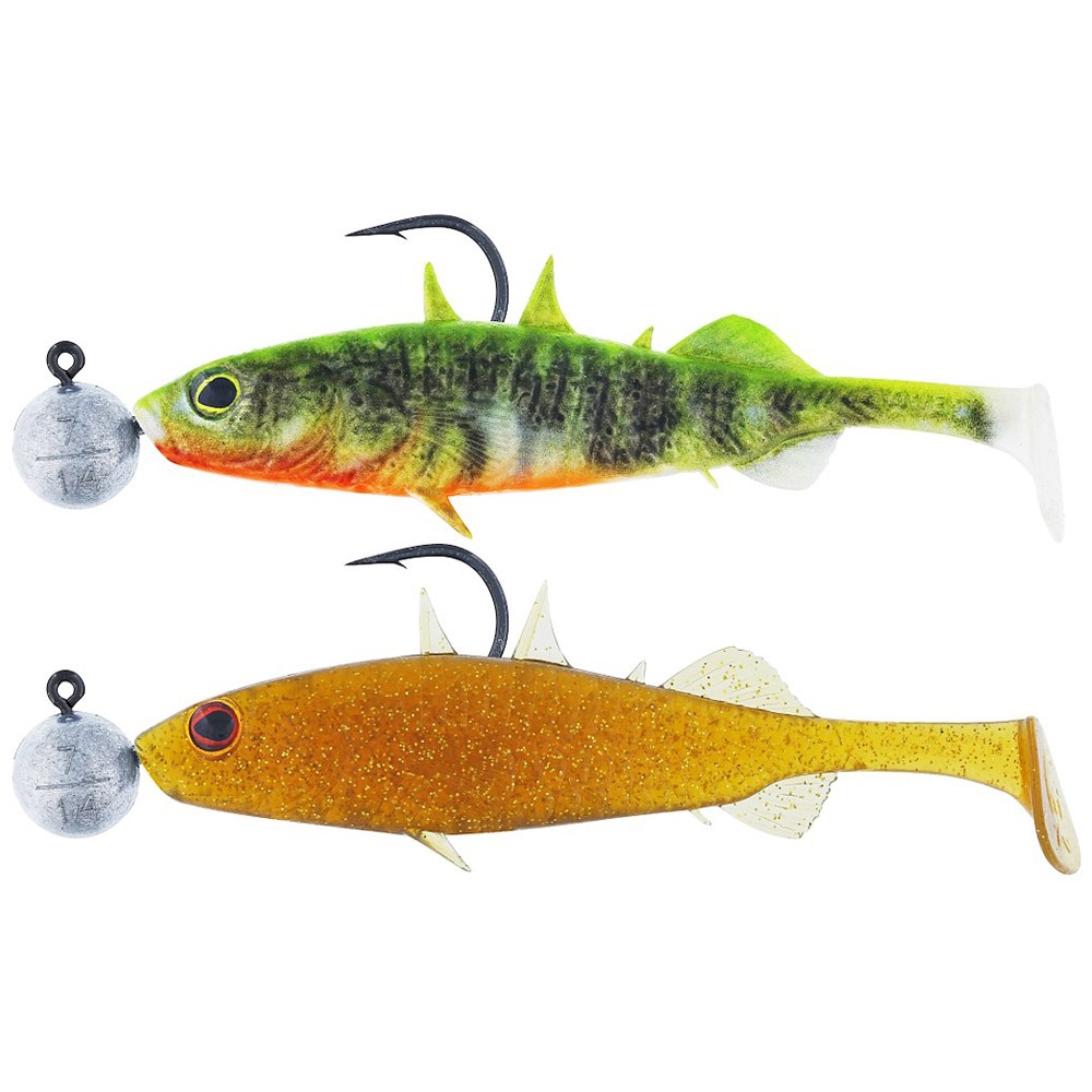 Westin Stanley The Stickleback R'N'R Shadtail Lure - Dark Water Mix 11