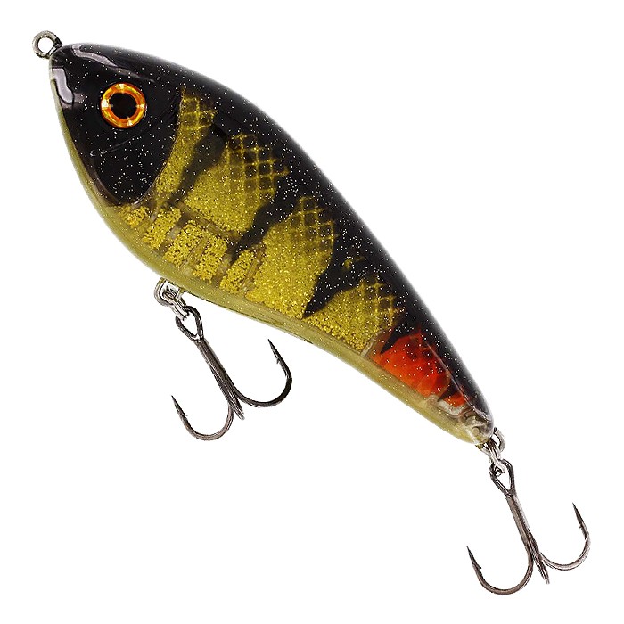 Westin Swim Glidebait Suspending Lure - 3D Oliveoil Perch