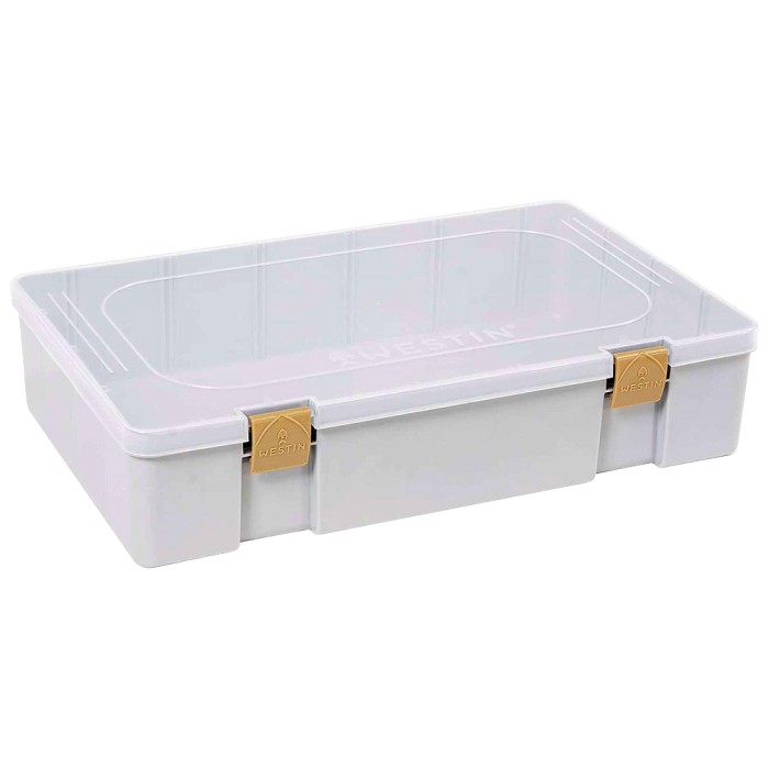 Westin W3 Game Tackle Box Grey Clear